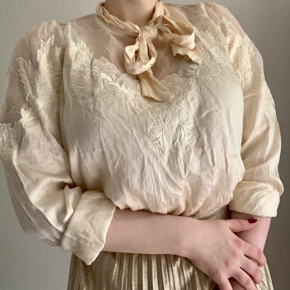 Free People Floral Lace Trim Bodysuit NEW - Picture 5 of 11